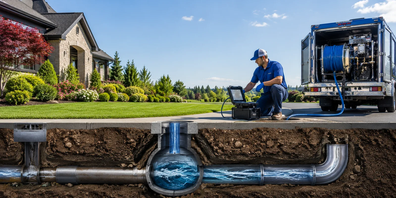 Drainage restoration information for New Weston, OH
